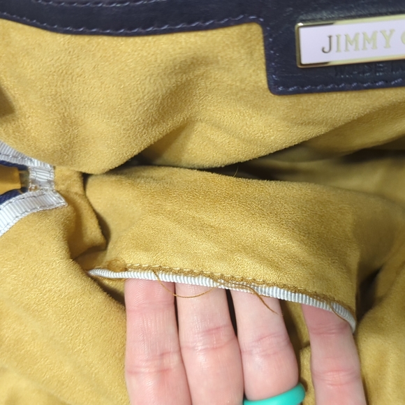 Authentic Jimmy Choo Python Shoulder Bag - Picture 11 of 14